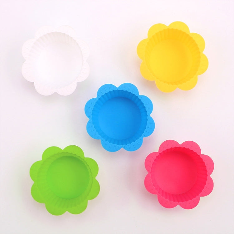 20 PCS DIY Baking Mold Macaron Lace Shape Silicone Cake Cup Pudding Egg Tart Muffin Cup Mold,Random Color Delivery - Food Molds by PMC Jewellery | Online Shopping South Africa | PMC Jewellery