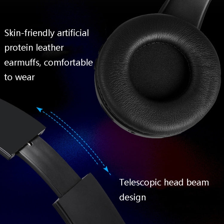 FG-69 Bluetooth Wireless Headset Subwoofer Mobile Computer Headset(Red) - Headset & Headphone by PMC TechLife | Online Shopping South Africa | PMC TechLife