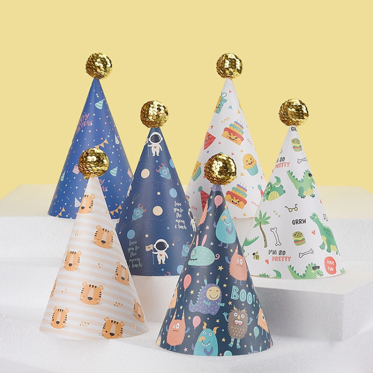 20 PCS Cute Children Bronzing Birthday Hats Cake Baking Decoration Party Hats Unicorn - free shipping - PMC TechLife - Order now!