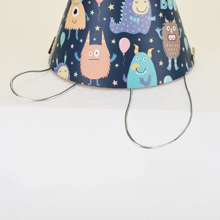20 PCS Cute Children Bronzing Birthday Hats Cake Baking Decoration Party Hats Cute Rainbow - Holiday Decorations by PMC TechLife | Online Shopping South Africa | PMC TechLife