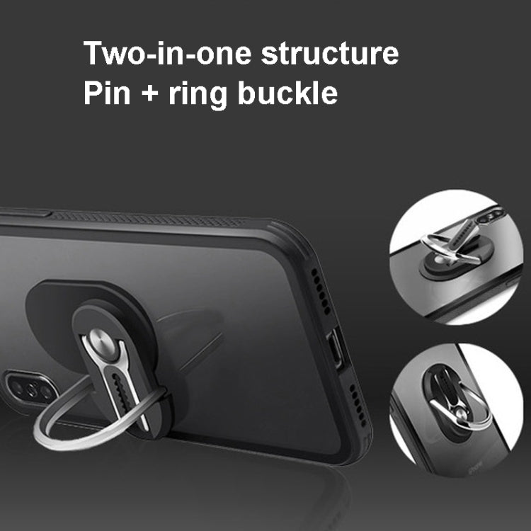 3 PCS Creative Car Phone Holder Car Multi-Function Air Outlet Navigation Ring Bracket(Silver) - Ring Holder by PMC TechLife | Online Shopping South Africa | PMC TechLife