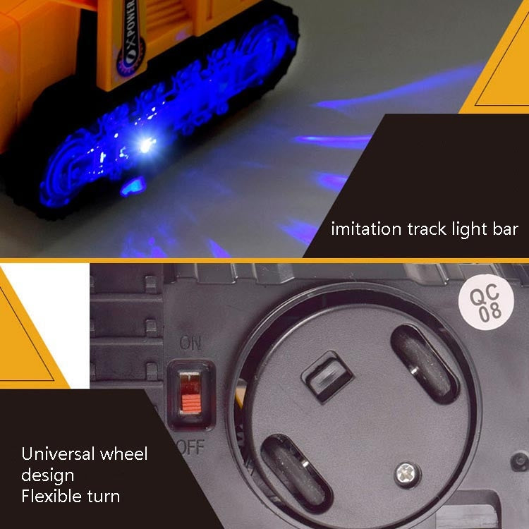 Children Light And Music Simulation Electric Excavator Car Toy, Style: Engineering Vehicle - Music Toys by PMC Jewellery | Online Shopping South Africa | PMC Jewellery