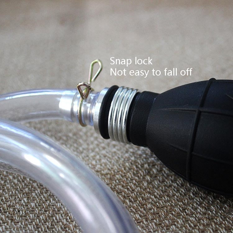One-Way Valve Manual Oil Pump Oil Pipe Aquarium Water Changer(15mm Alloy) - oil tank tubes & oil pumps by PMC TechLife | Online Shopping South Africa | PMC TechLife