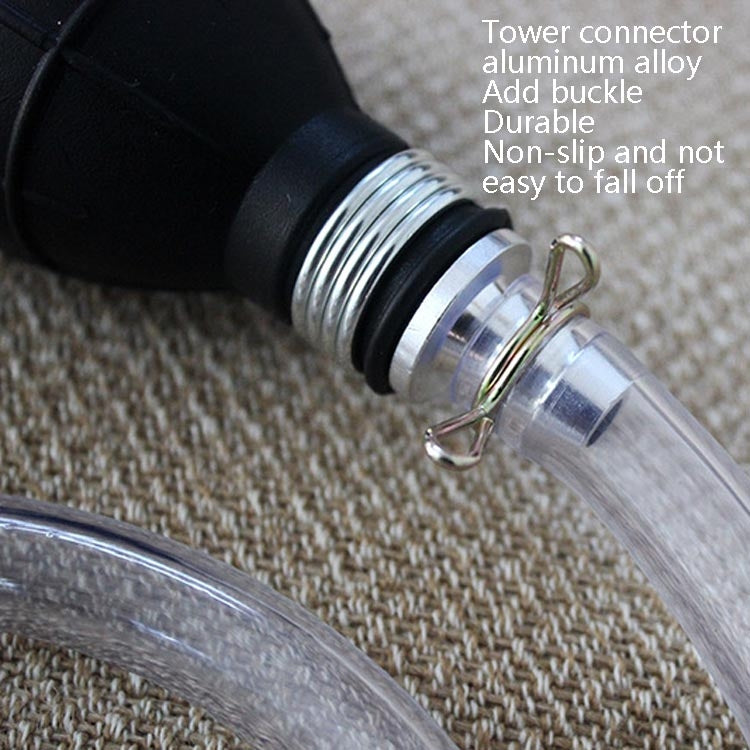 One-Way Valve Manual Oil Pump Oil Pipe Aquarium Water Changer(15mm Alloy) - oil tank tubes & oil pumps by PMC TechLife | Online Shopping South Africa | PMC TechLife