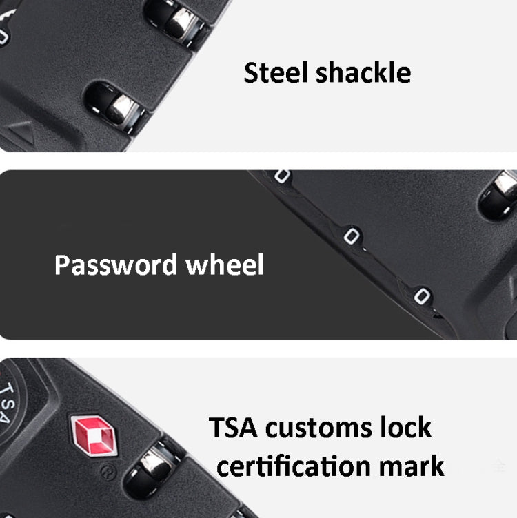 TSA007 Customs Lock Luggage Code Lock - Padlocks by PMC TechLife | Online Shopping South Africa | PMC TechLife | Buy Now Pay Later Mobicred