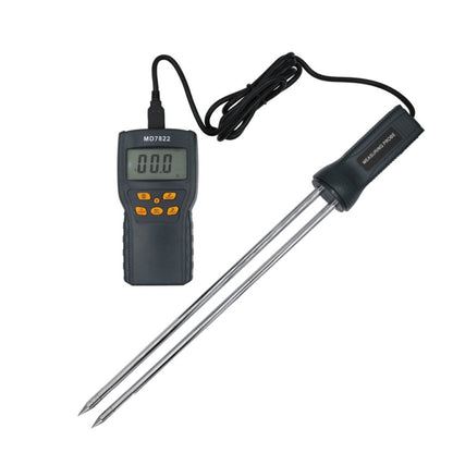 MD7822 Smart Grain Moisture Tester Ultra-Long Probe Digital Moisture Meter - PH & Moisture Meter by PMC Jewellery | Online Shopping South Africa | PMC Jewellery