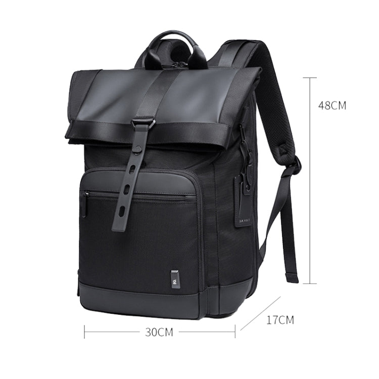 BANGE BG-G66 Business Shoulders Bag Waterproof Travel Computer Backpack(Black) - Backpacks by BANGE | Online Shopping South Africa | PMC Jewellery