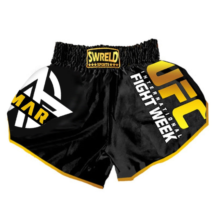 SWERLD Boxing/MMA/UFC Sports Training Fitness Shorts, Size: S(3) - Sports Shorts by SWERLD | Online Shopping South Africa | PMC Jewellery