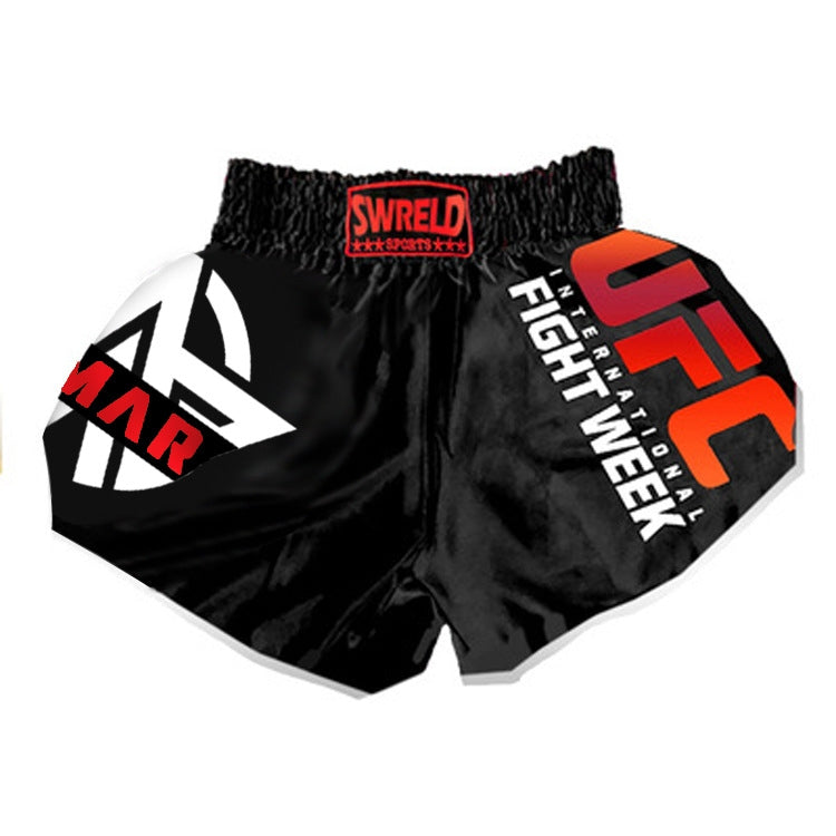 SWERLD Boxing/MMA/UFC Sports Training Fitness Shorts, Size: L(4) - Sports Shorts by SWERLD | Online Shopping South Africa | PMC Jewellery