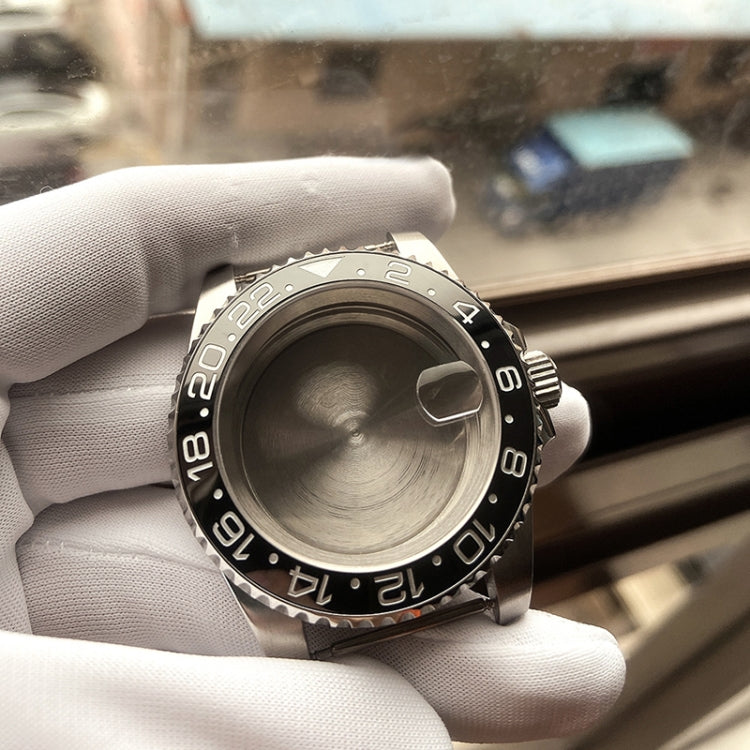 For Rolex 2813/8215/2836/3804/8200 GMT Watch Case For Rolex 2813/8215/2836/3804/8200, Colour: GMT Black Ceramic Ring - Watch Case by PMC TechLife | Online Shopping South Africa | PMC TechLife | Buy Now Pay Later Mobicred