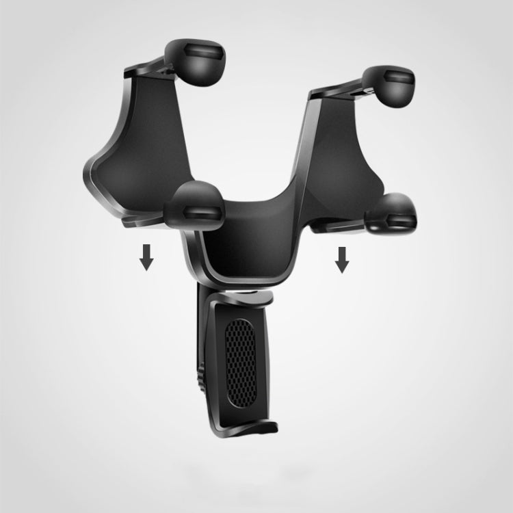 Car Rearview Mobile Phone Bracket Car Post Mirror Universal Navigation Bracket Driving Recorder Car Clip - Car Holders by PMC TechLife | Online Shopping South Africa | PMC TechLife