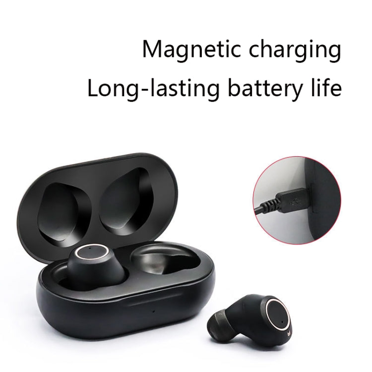 GM-305 Binaural Magnetic Rechargeable Hearing Aid Wireless Elderly Voice Amplifier(Black) - Hearing Aids by PMC Jewellery | Online Shopping South Africa | PMC Jewellery