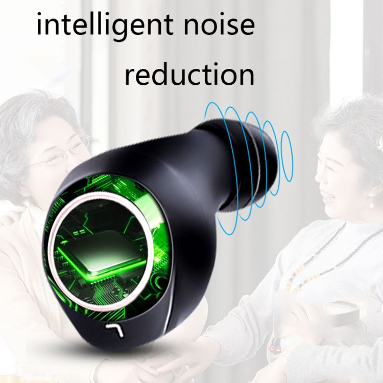 GM-305 Binaural Magnetic Rechargeable Hearing Aid Wireless Elderly Voice Amplifier(White) - Hearing Aids by PMC TechLife | Online Shopping South Africa | PMC TechLife