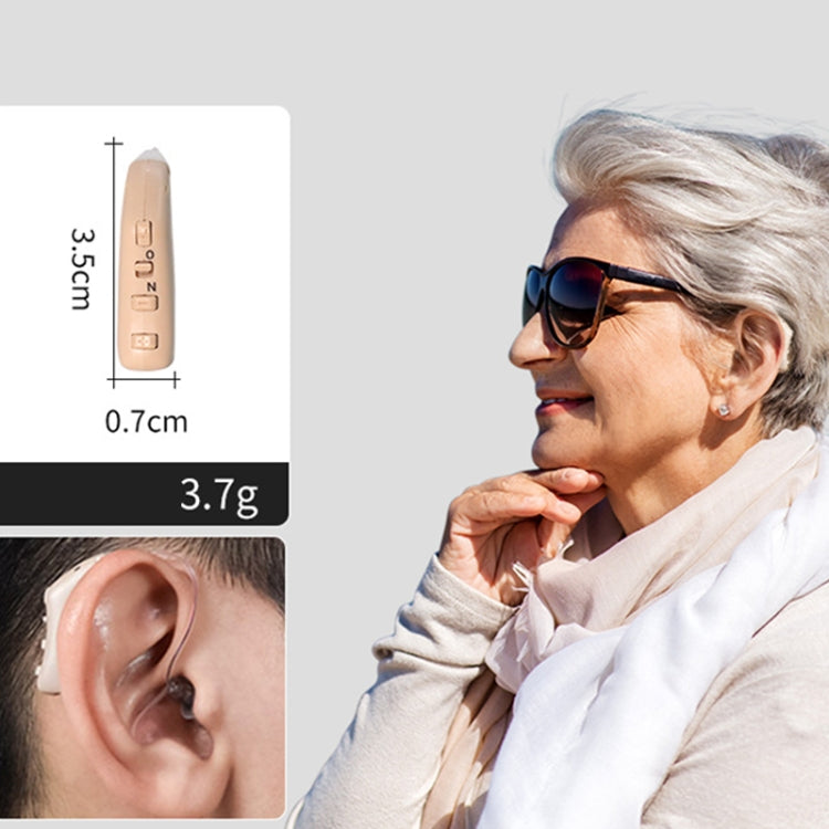 G28 Old Man Hearing Aid Sound Amplifier Sound Collector, Style: Right Ear(Blue) - Hearing Aids by PMC Jewellery | Online Shopping South Africa | PMC Jewellery