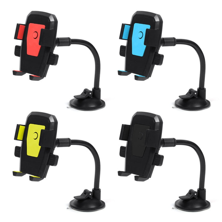 Car Windshield Automatic Lock Phone Holder(Yellow) - Car Holders by PMC TechLife | Online Shopping South Africa | PMC TechLife