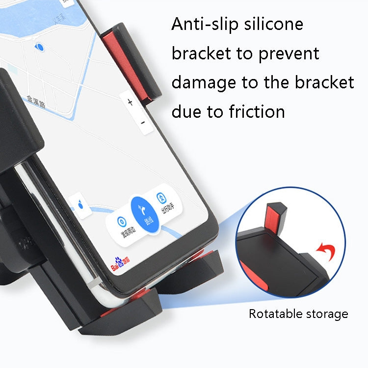Car Windshield Automatic Lock Phone Holder(Black) - Car Holders by PMC TechLife | Online Shopping South Africa | PMC TechLife