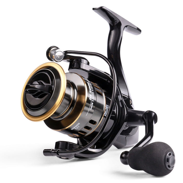 All Metal Rocker Arm Smooth Fishing Reel Spinning Reel, Spec: HE-5000 (EVA Grip) - Fishing Reels by PMC TechLife | Online Shopping South Africa | PMC TechLife