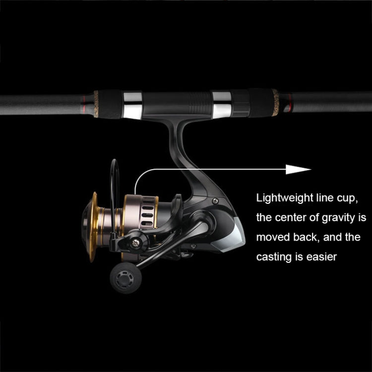 All Metal Rocker Arm Smooth Fishing Reel Spinning Reel, Spec: HE-7000 (EVA Grip) - Fishing Reels by PMC TechLife | Online Shopping South Africa | PMC TechLife