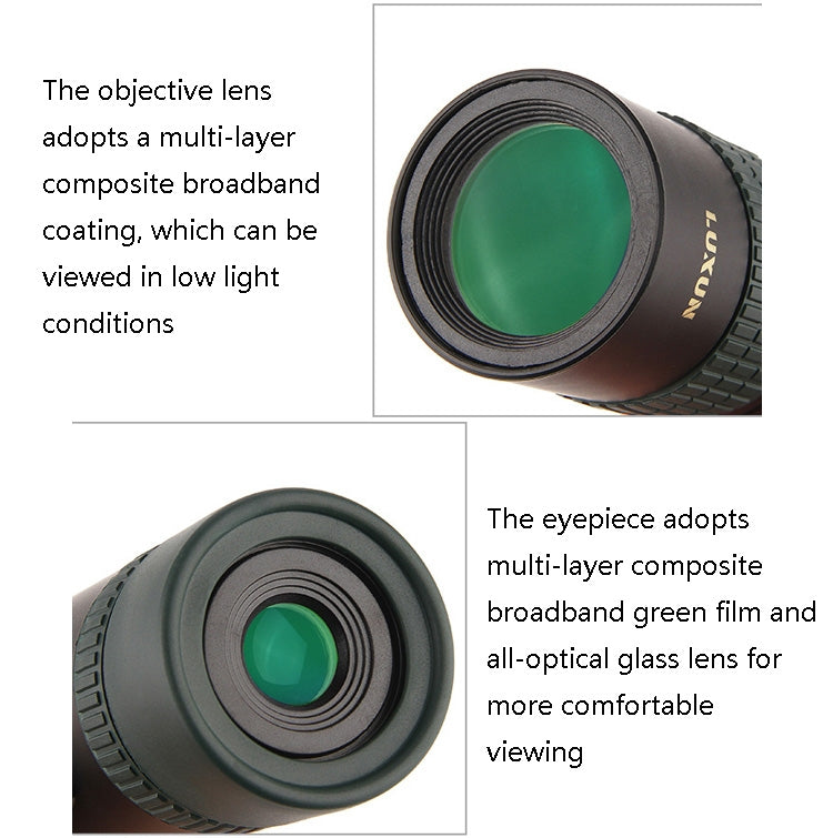 LUXUN 8-24X30 Shimmer Night Vision Single-Cylinder Variation Telescope - Telescope & Microscope by PMC TechLife | Online Shopping South Africa | PMC TechLife
