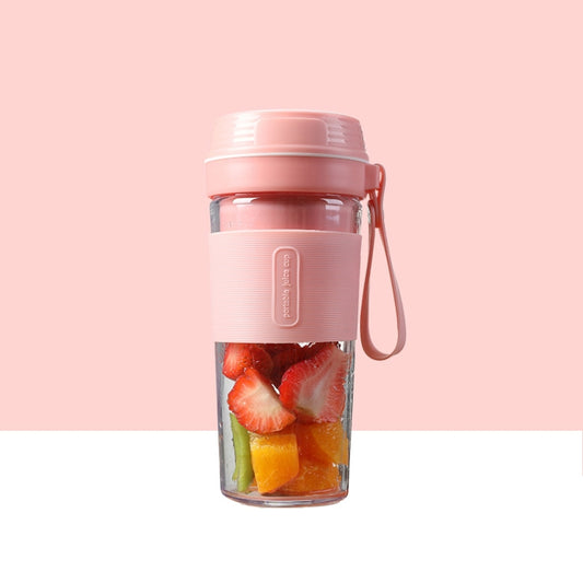 FS1300 Mini Juicer Home Portable Cooking Machine Student Juice Cup Juicer, Colour: Cherry Blossom Double Blade - Electric juicers by PMC Jewellery | Online Shopping South Africa | PMC Jewellery