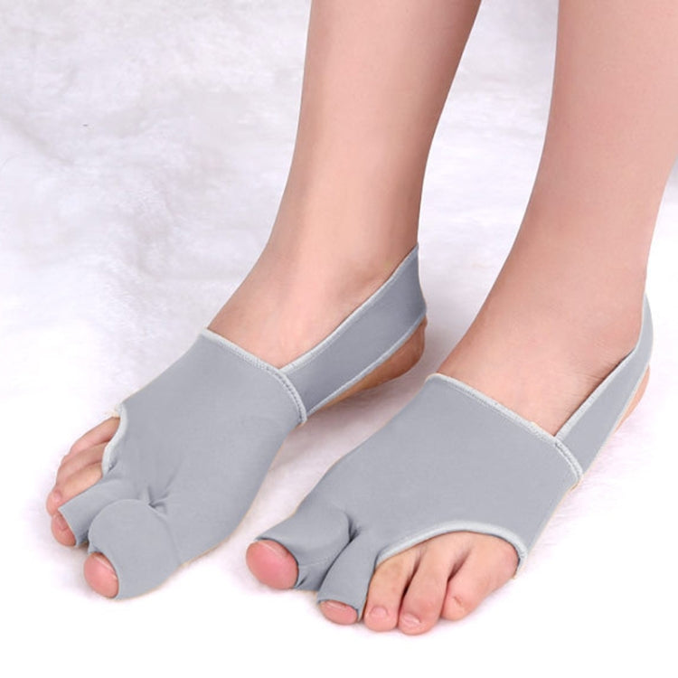 1 Pair Two Toes Split Toe Guard Foot Cover Toe Separation Thumb Varus Correction Foot Cover,Style: Inner Package Complexion, Size: S (35-40) - Corrector by PMC Jewellery | Online Shopping South Africa | PMC Jewellery