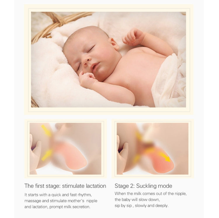 Wearable Automatic Breast Pump Massage Hands-free Invisible Wireless Large Suction Breast Pump S4DW - English - free shipping - PMC TechLife - Order now!