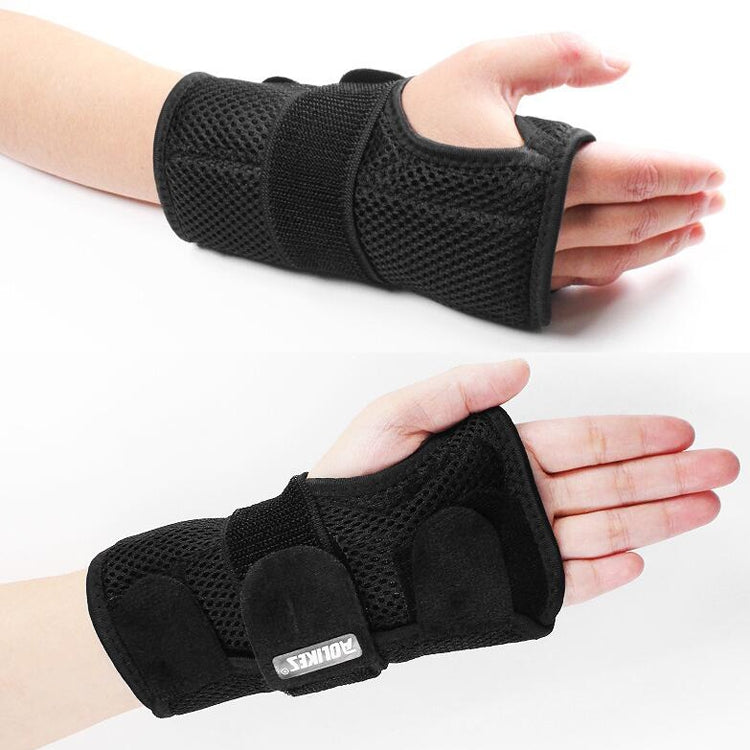 AOLIKES HS-1672 Wrist Joint Fixture Belt Breathable Wrist Sprained Fracture Fixed Sleeve Wrist Steel Strip Splint, Specification: Left Hand+Right Hand S - Corrector by PMC Jewellery | Online Shopping South Africa | PMC Jewellery