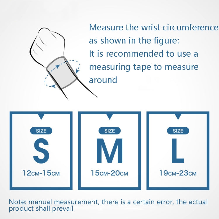 AOLIKES HS-1672 Wrist Joint Fixture Belt Breathable Wrist Sprained Fracture Fixed Sleeve Wrist Steel Strip Splint, Specification: Left Hand+Right Hand S - Corrector by PMC Jewellery | Online Shopping South Africa | PMC Jewellery