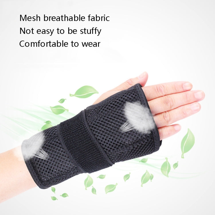 AOLIKES HS-1672 Wrist Joint Fixture Belt Breathable Wrist Sprained Fracture Fixed Sleeve Wrist Steel Strip Splint, Specification: Left Hand+Right Hand M - Corrector by PMC Jewellery | Online Shopping South Africa | PMC Jewellery