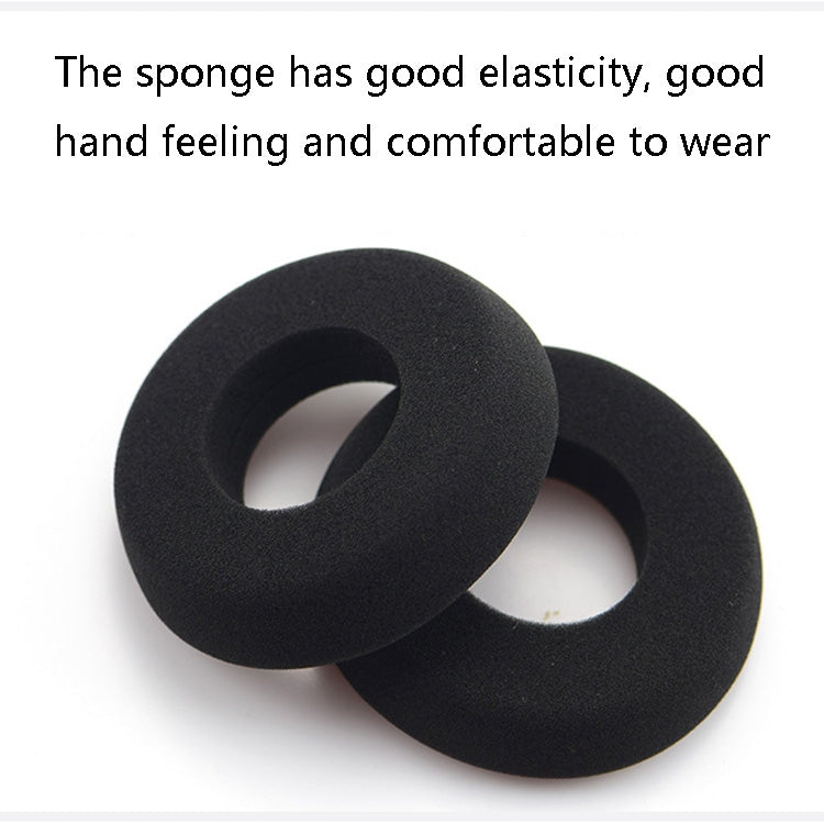 2PCS Headset Cotton Pad For Grado SR60/SR80/SR125/SR225/SR325/SR325i(Small Hard Heart) - Earmuff & Pad by PMC TechLife | Online Shopping South Africa | PMC TechLife
