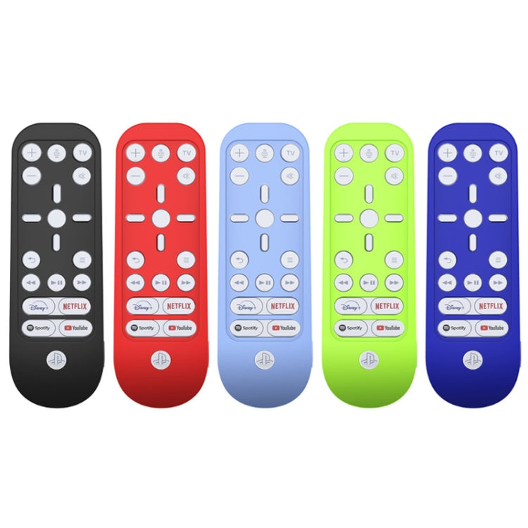 2 PCS Remote Control Silicone Protective Cover Is Suitable For PS5 Media Remote( Luminous Blue) - Cases by PMC TechLife | Online Shopping South Africa | PMC TechLife