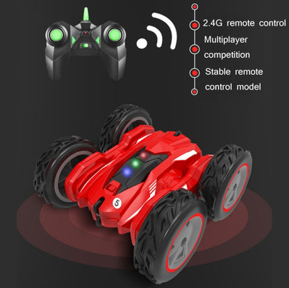 Stunt Deformation High-Speed Electric Remote Control Car Double-Sided Off-Road Tumbling And Twisting Toy Car(Red) - RC Cars by PMC Jewellery | Online Shopping South Africa | PMC Jewellery