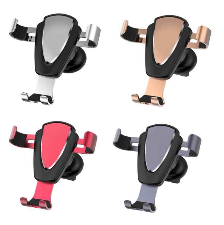 Multifunctional Mobile Phone Holder With Car Air Outlet Car Navigation Support Frame(Pleasant Red) - Car Holders by PMC TechLife | Online Shopping South Africa | PMC TechLife