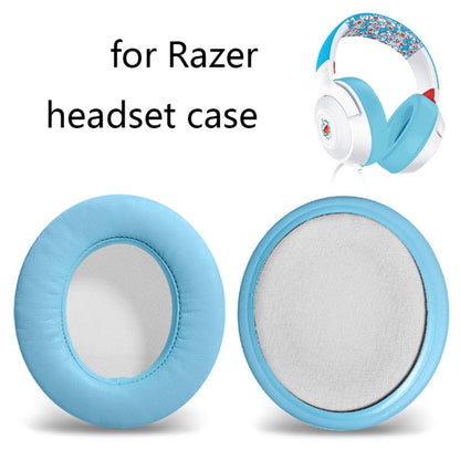 2 PCS Headphone Sponge Case For Razer Standard, Colour: Lambskin (Gray) - Earmuff & Pad by PMC Jewellery | Online Shopping South Africa | PMC Jewellery