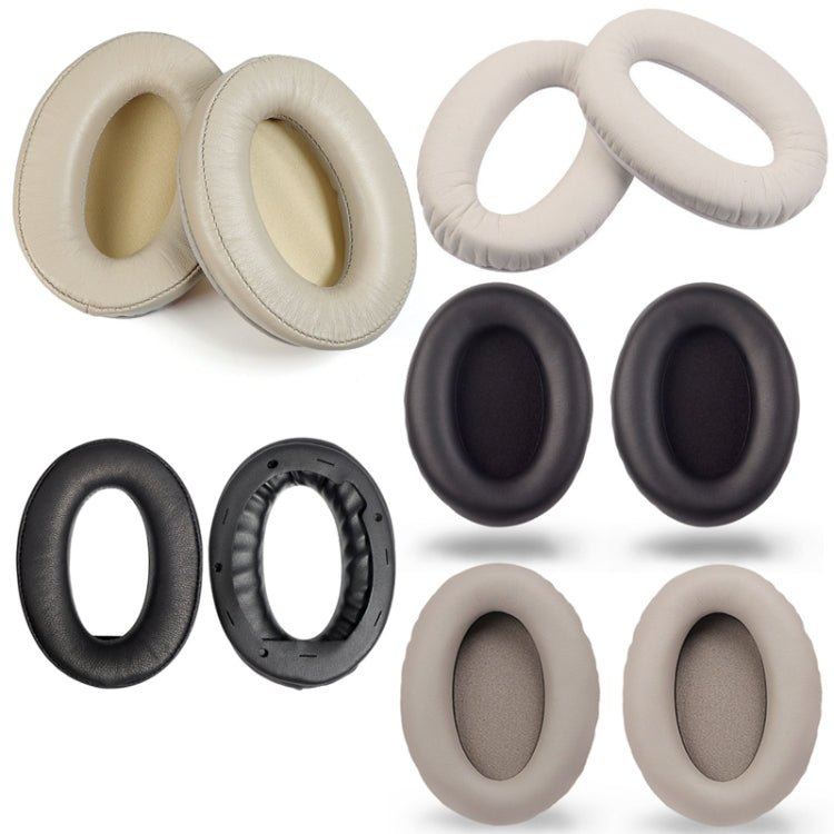 2 PCS Headset Comfortable Sponge Cover For Sony WH-1000xm2/xm3/xm4, Colour: (1000XM4)Champagne Gold Lambskin - Earmuff & Pad by PMC TechLife | Online Shopping South Africa | PMC TechLife | Buy Now Pay Later Mobicred