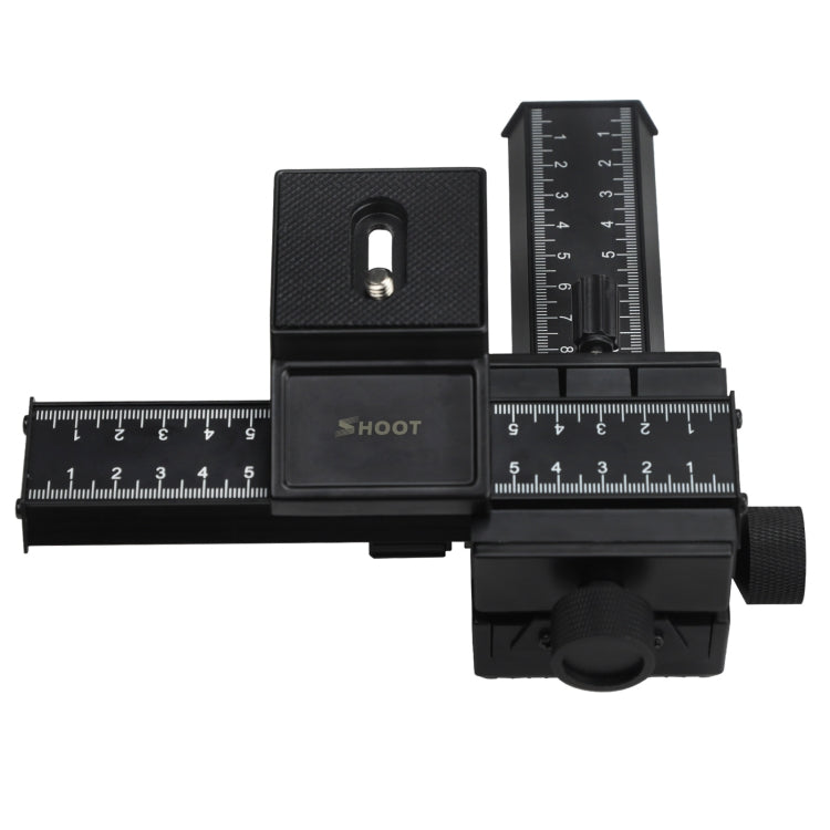 Shoot 4-Way Macro Focusing Focus Rail Slider / Close-Up Shooting Rail Slider - Camera Slider by Shoot | Online Shopping South Africa | PMC TechLife | Buy Now Pay Later Mobicred