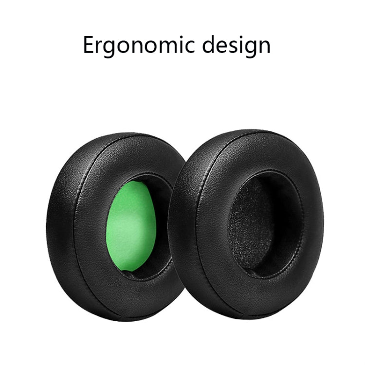 2 PCS Headset Sponge Case For Razer BlackShark V2/V2X/V2SE, Colour: Ellipse(Black Net Green Bottom) - Earmuff & Pad by PMC TechLife | Online Shopping South Africa | PMC TechLife
