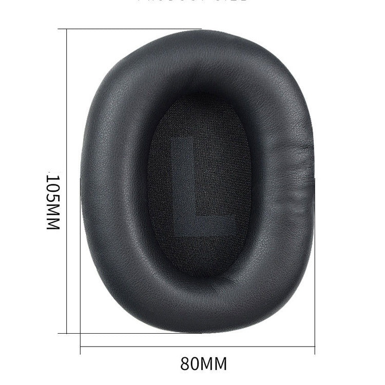 1 Pairs  Suitable for Logitech GPROX Headphone Sponge Protective Case(Black Protein Skin) - Earmuff & Pad by PMC Jewellery | Online Shopping South Africa | PMC Jewellery