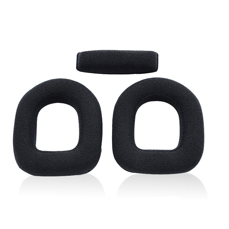 2 PCS Gaming Headset Sponge Protective Case Flannel Head Beam  for Logitech A50 - Earmuff & Pad by PMC Jewellery | Online Shopping South Africa | PMC Jewellery