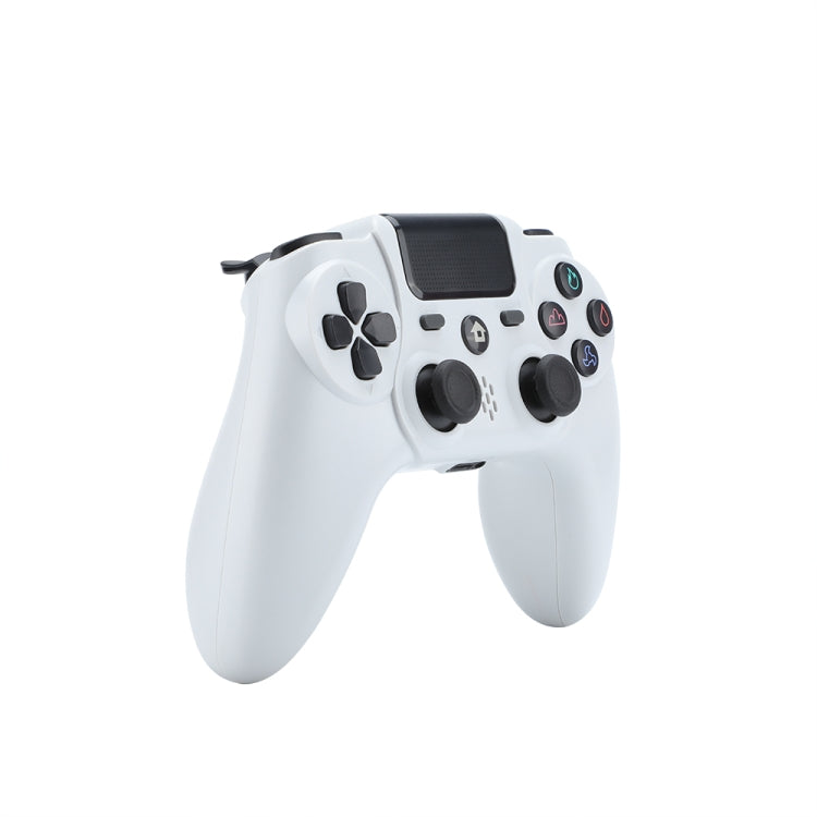 ZR486 Wireless Game Controller For PS4, Product color: White - Gamepads by PMC Jewellery | Online Shopping South Africa | PMC Jewellery