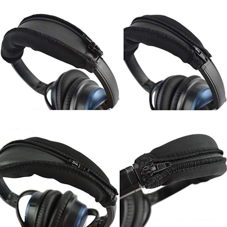2 PCS Headset Head Beam Protector For BOSE QC15 / QC2 / AE2(Black) - Earmuff & Pad by PMC TechLife | Online Shopping South Africa | PMC TechLife