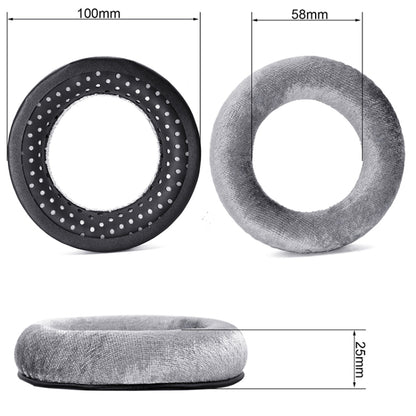 2 PCS Earmuffs Cover For Beyerdynamic DT990 / DT880 / DT770 Pro(Gray) - Earmuff & Pad by PMC Jewellery | Online Shopping South Africa | PMC Jewellery