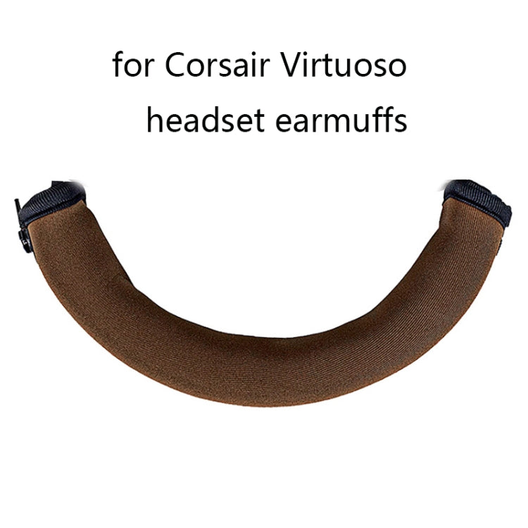2 PCS Head Beam Protective Case For Corsair Virtuoso RGB(Brown) - Earmuff & Pad by PMC TechLife | Online Shopping South Africa | PMC TechLife