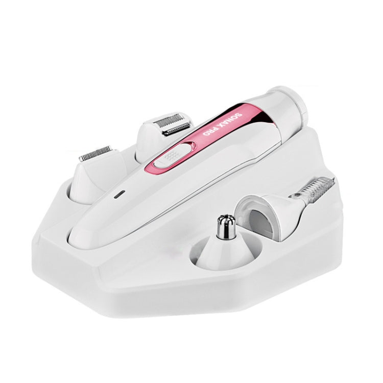 SPORTSMAN SM-420 Electric Mini Shaving Knife Eyebrow Trimmer Multifunctional Nose Hair Trimmer(White Pink) - Electric Shavers by SPORTSMAN | Online Shopping South Africa | PMC Jewellery