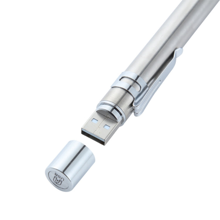 Flashlight Pupil Pen Light Yellow White Dual Light Source Dental Light LED Stainless Steel Morning Inspection Light(Silver) - LED Flashlight by PMC TechLife | Online Shopping South Africa | PMC TechLife