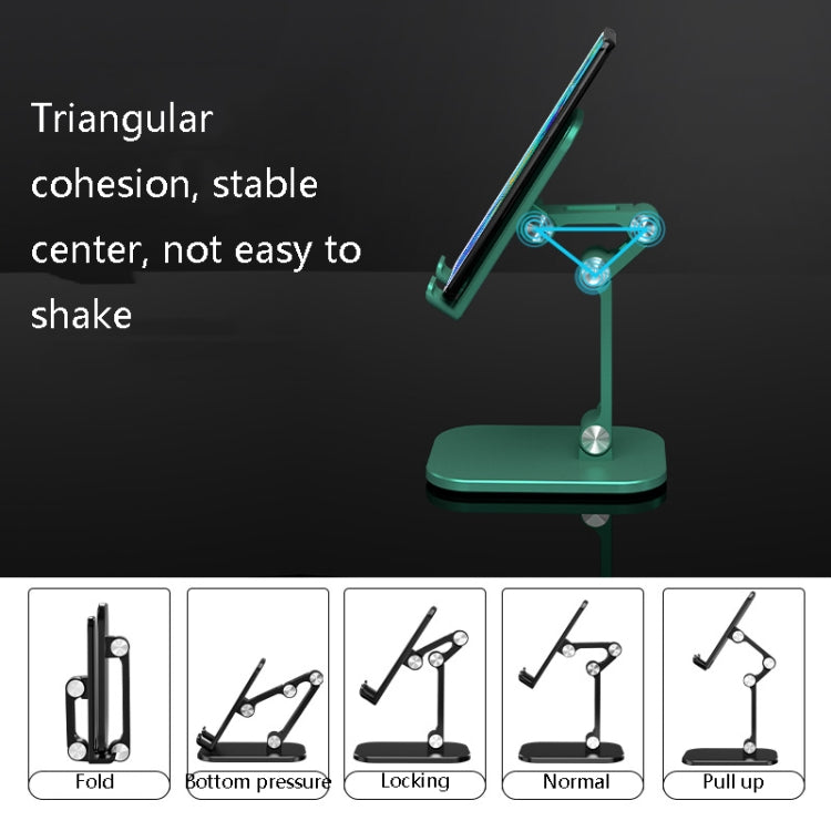 CYX-PH2 Mobile Phone Tablet Desktop Bracket Folding Telescopic Phone Bracket(Red) - Desktop Holder by PMC TechLife | Online Shopping South Africa | PMC TechLife