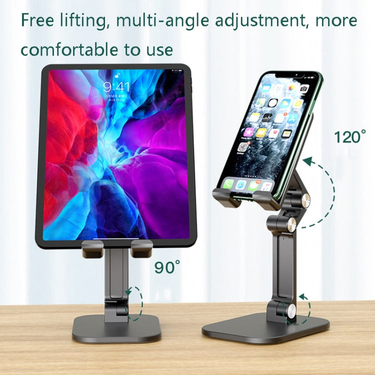 CYX-PH2 Mobile Phone Tablet Desktop Bracket Folding Telescopic Phone Bracket(Red) - Desktop Holder by PMC TechLife | Online Shopping South Africa | PMC TechLife