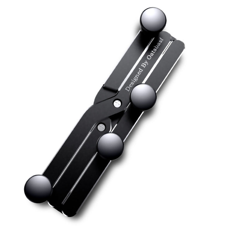 Oatsbasf 02750 Gravity Car Mobile Phone Holder In-car Navigation Buckle Bracket Air Outlet Bracket( Black) - free shipping - PMC TechLife - Order now!