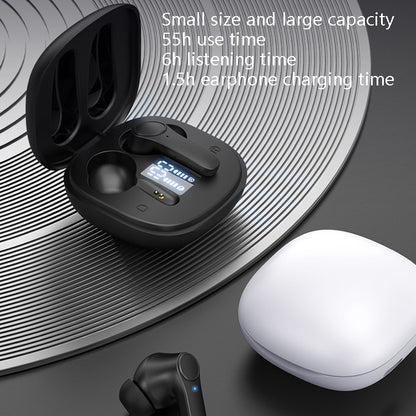 B11 TWS Bluetooth 5.0 Sports Wireless ANC Noise Cancelling In-ear Earphones with Charging Box, Support LED Power Display(Black) - TWS Earphone by PMC Jewellery | Online Shopping South Africa | PMC Jewellery