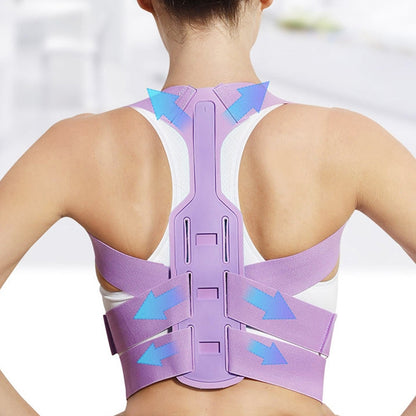 Humpback Correction Belt Back Posture Corrector, Specification: S(050 Adult Purple) - Corrector by PMC Jewellery | Online Shopping South Africa | PMC Jewellery